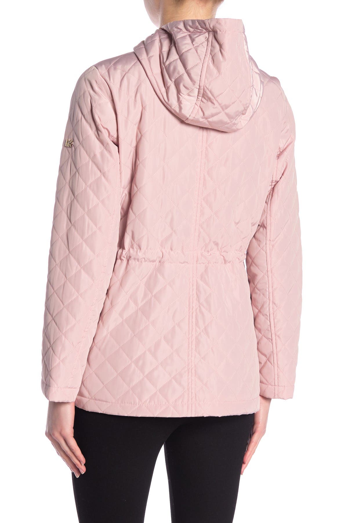 michael michael kors missy quilted anorak