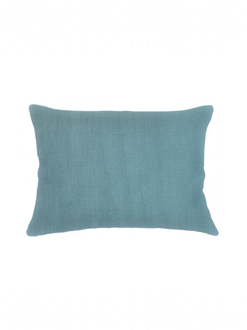 Anaya So Soft Linen Pillow Down Insert In Turquoise