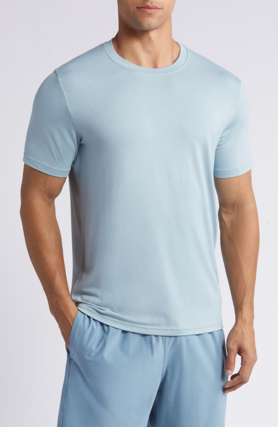 Free Fly Motion Performance T-shirt In Ocean Mist