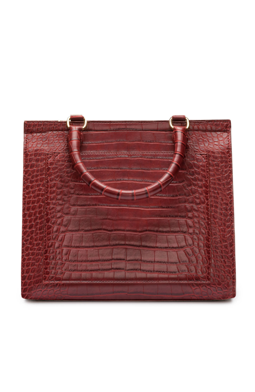 Shop Modern Picnic The Large Luncher In Red Croc