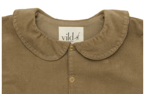 Vild House Of Little In Beige-natural Orange Plant Dye