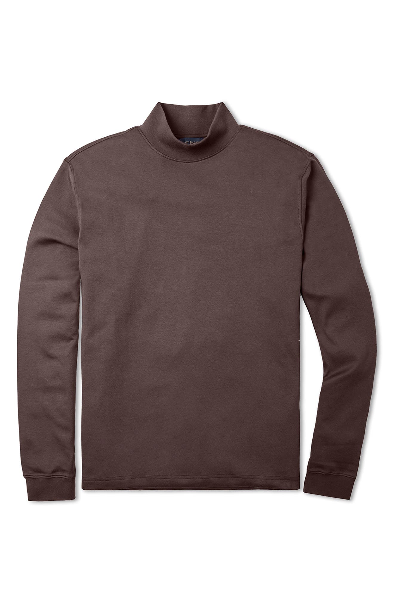 Scott Barber Pima Cotton Interlock Mock 
