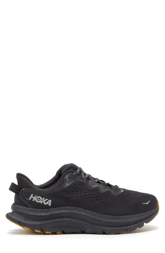 Shop Hoka Kawana 2 Running Shoe In Black / Black