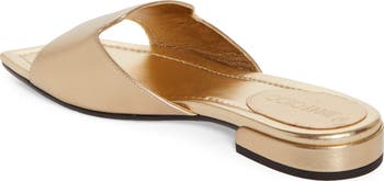 【送料&関税込】Jimmy Choo Dina Logo Plaque Slides Jimmy Choo Dina Slides | Black | FARFETCH