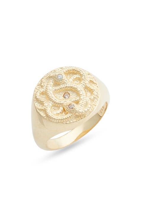 Signet ring nordstrom sale