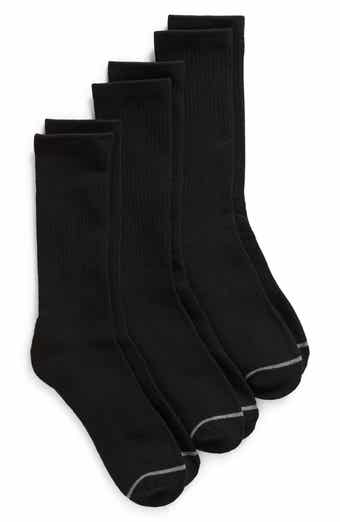 3-pack black cotton no-show socks, Accessories