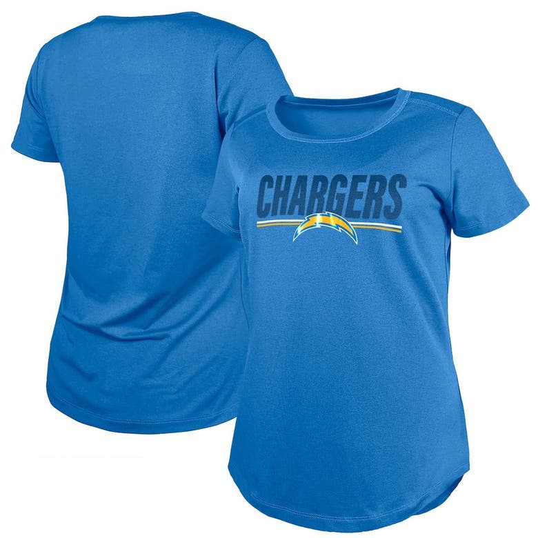 Men's New Era Powder Blue Los Angeles Chargers 2023 NFL Training Camp T-Shirt Size: Large