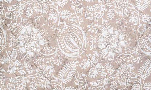 Matouk Granada Quilted Cotton Percale Sham In Dune