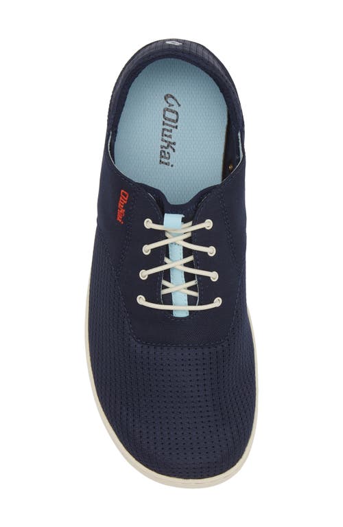 Olukai Nohea Moku Sneaker In Deepest Depths/white Sand