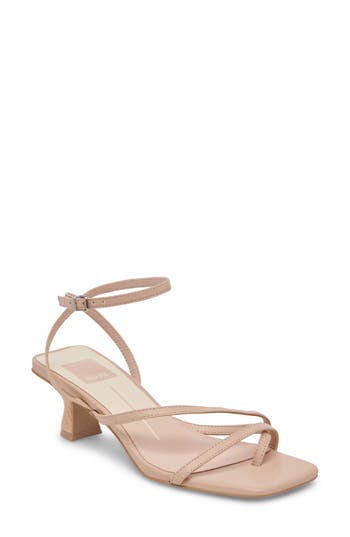 DOLCE VITA DOLCE VITA BAYLOR KITTEN HEEL ANKLE STRAP SANDAL