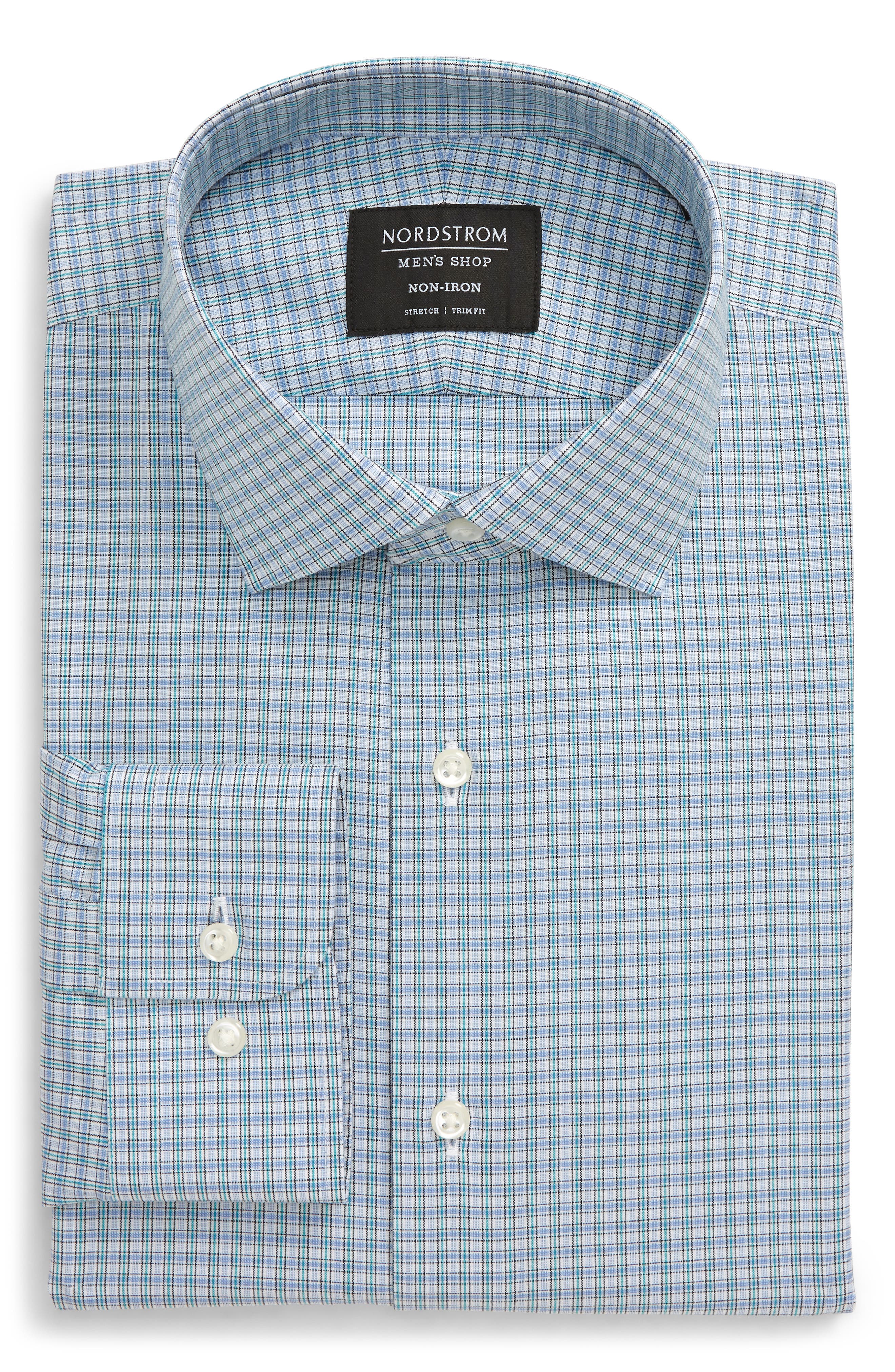 nordstrom trim fit dress shirt