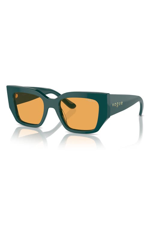 Vogue 51mm Irregular Sunglasses In Octanium