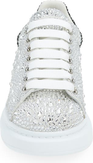 Alexander McQueen Oversized Sneakers with Crystals
