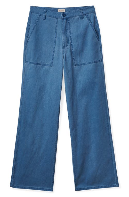 Brixton Vintage Military Light Weight Pant In Deep Sea In Deep Sea