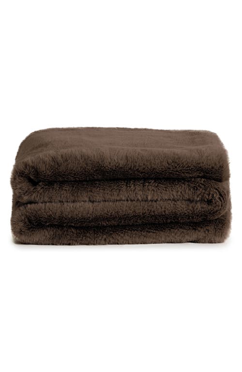 UnHide L'il Marsh Fleece Pet Blanket in Chocolate Hare at Nordstrom