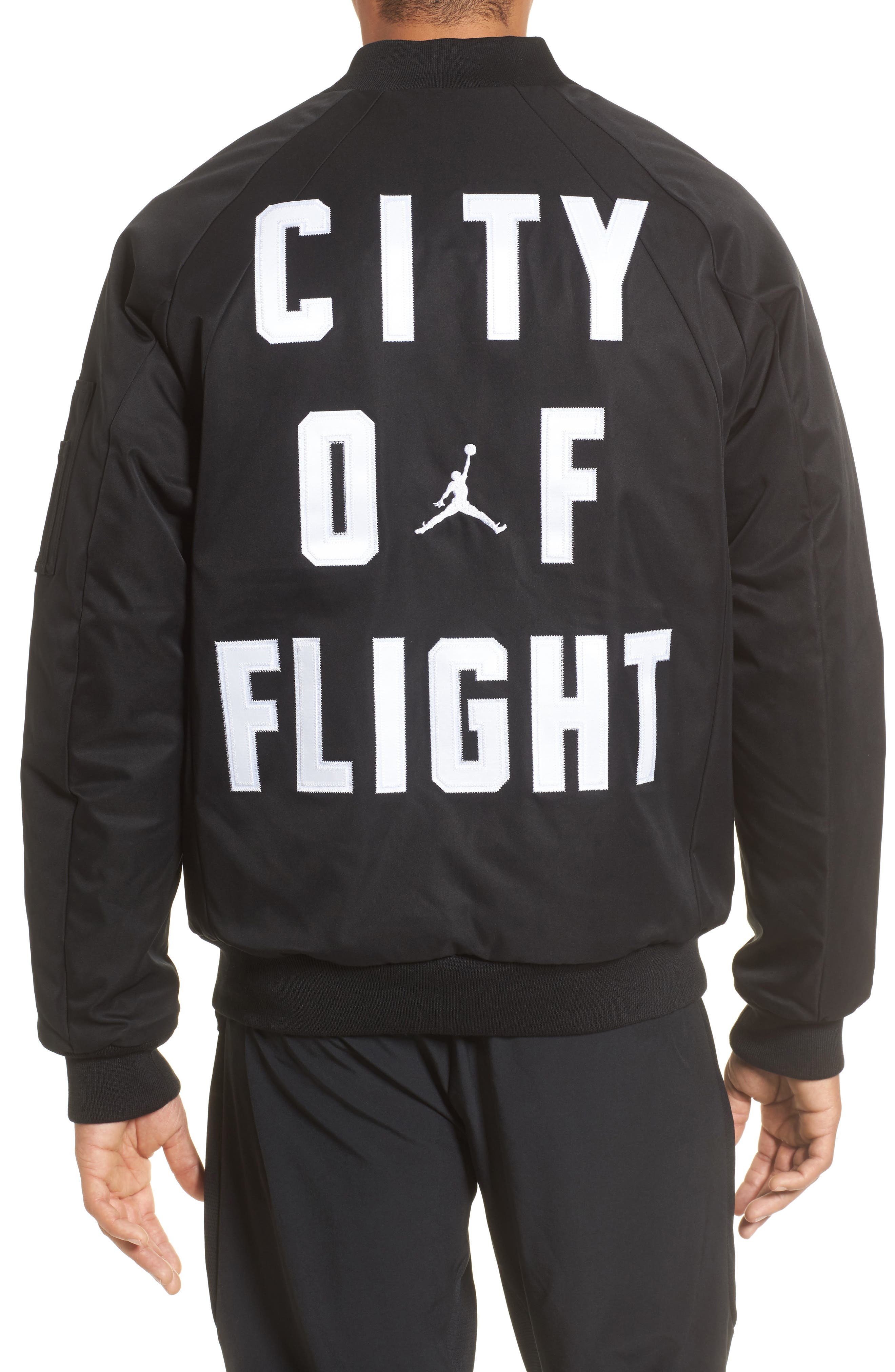 jordan city of flight bomber jacket