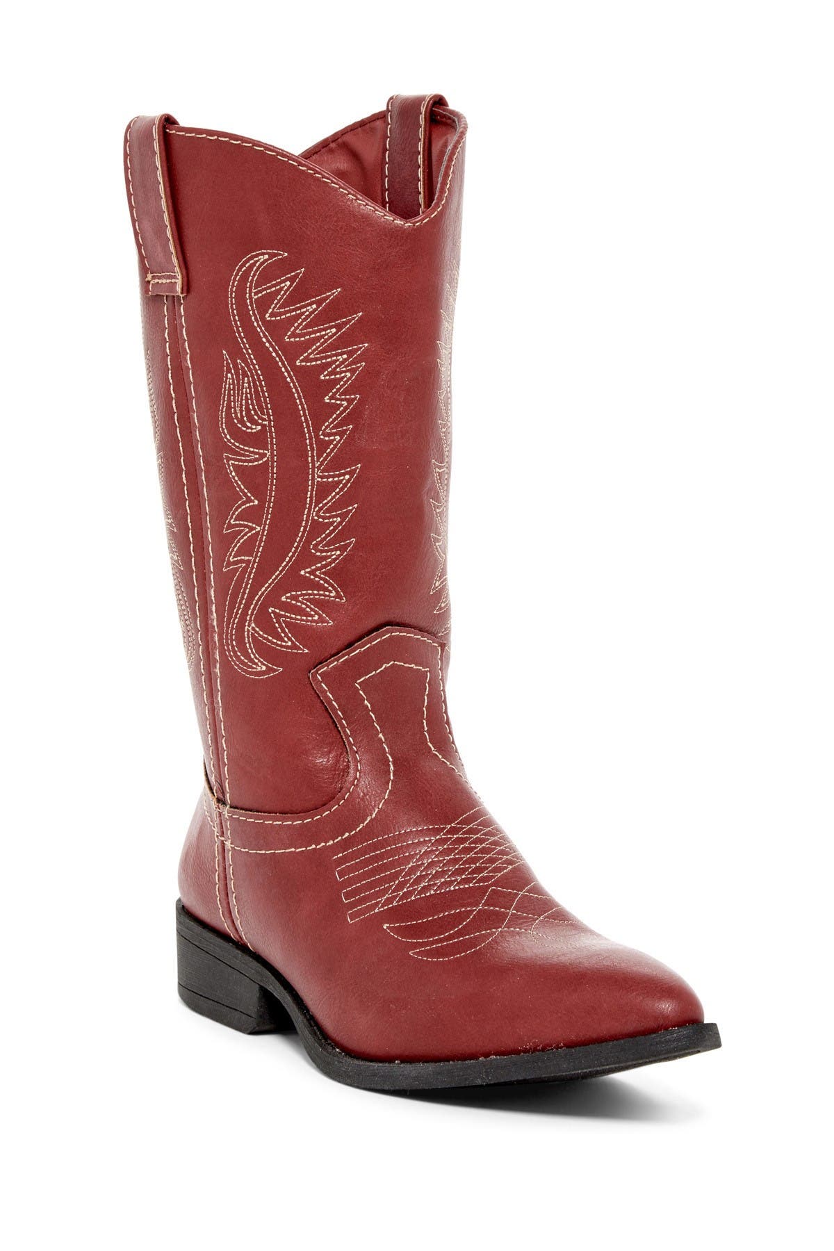 rampage red cowboy boots