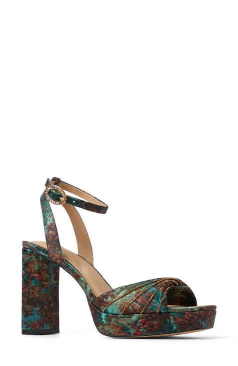 Green Block Heel Sandals for Women Nordstrom