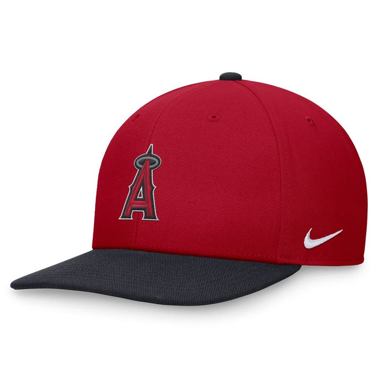 Nike Los Angeles Angels Evergreen Pro  Men's Dri-fit Mlb Adjustable Hat In Red