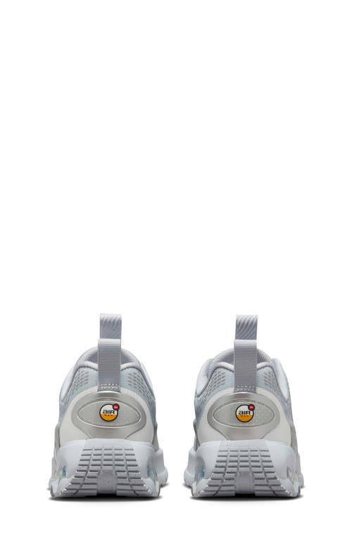 Nike Kids' Air Max Dn Sneaker In Wolf Grey/ Grey/ Platinum