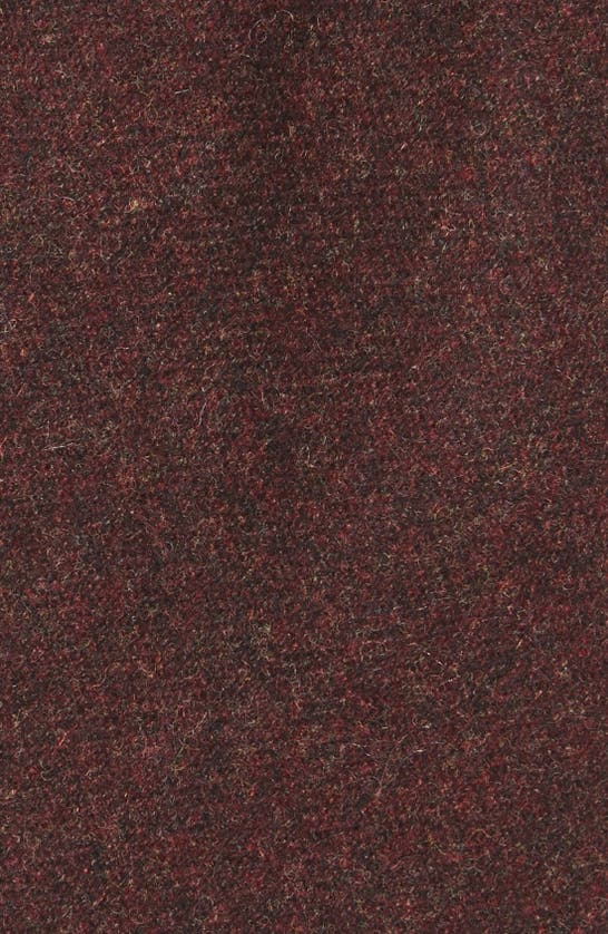 Wrk Solid Wool Tie In Brown