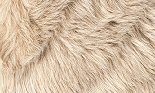 Luxe Laredo Set Of 2 Faux Fur Seat Cushions In Taupe