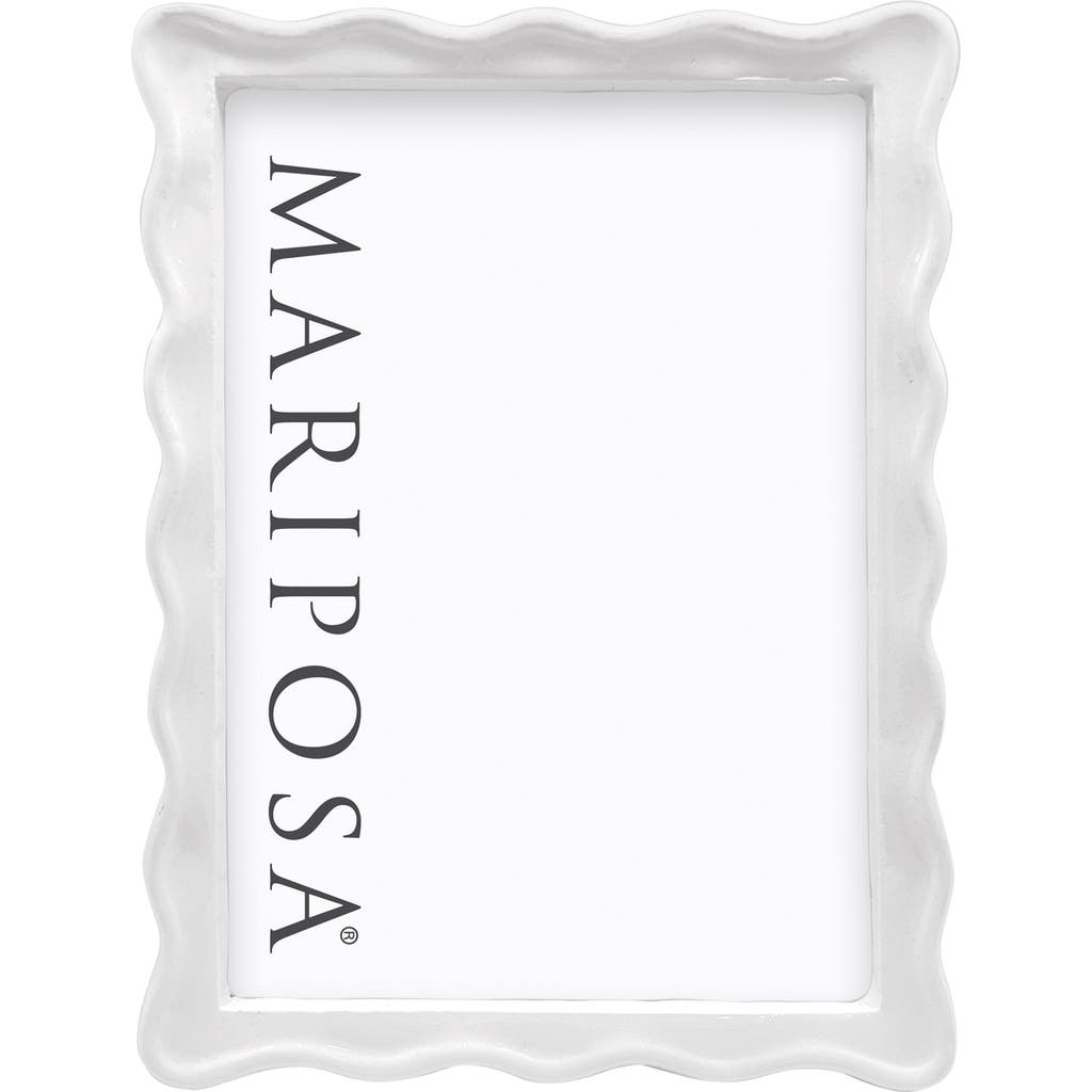 Shop Mariposa Wavy Picture Frame In Clear