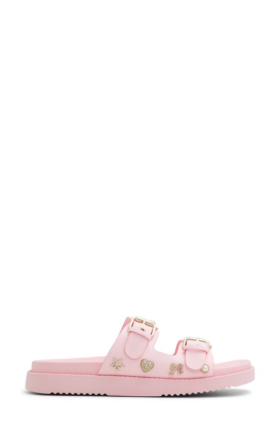 Shop Aldo X Barbie Dream Sandal In Smooth Light Pink