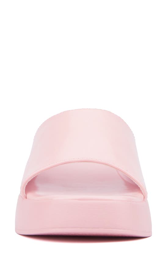 Shop Olivia Miller Ambition Slide Sandal In Pink