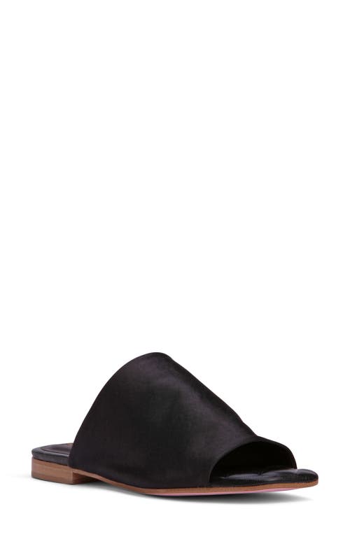April Slide Sandal in Black