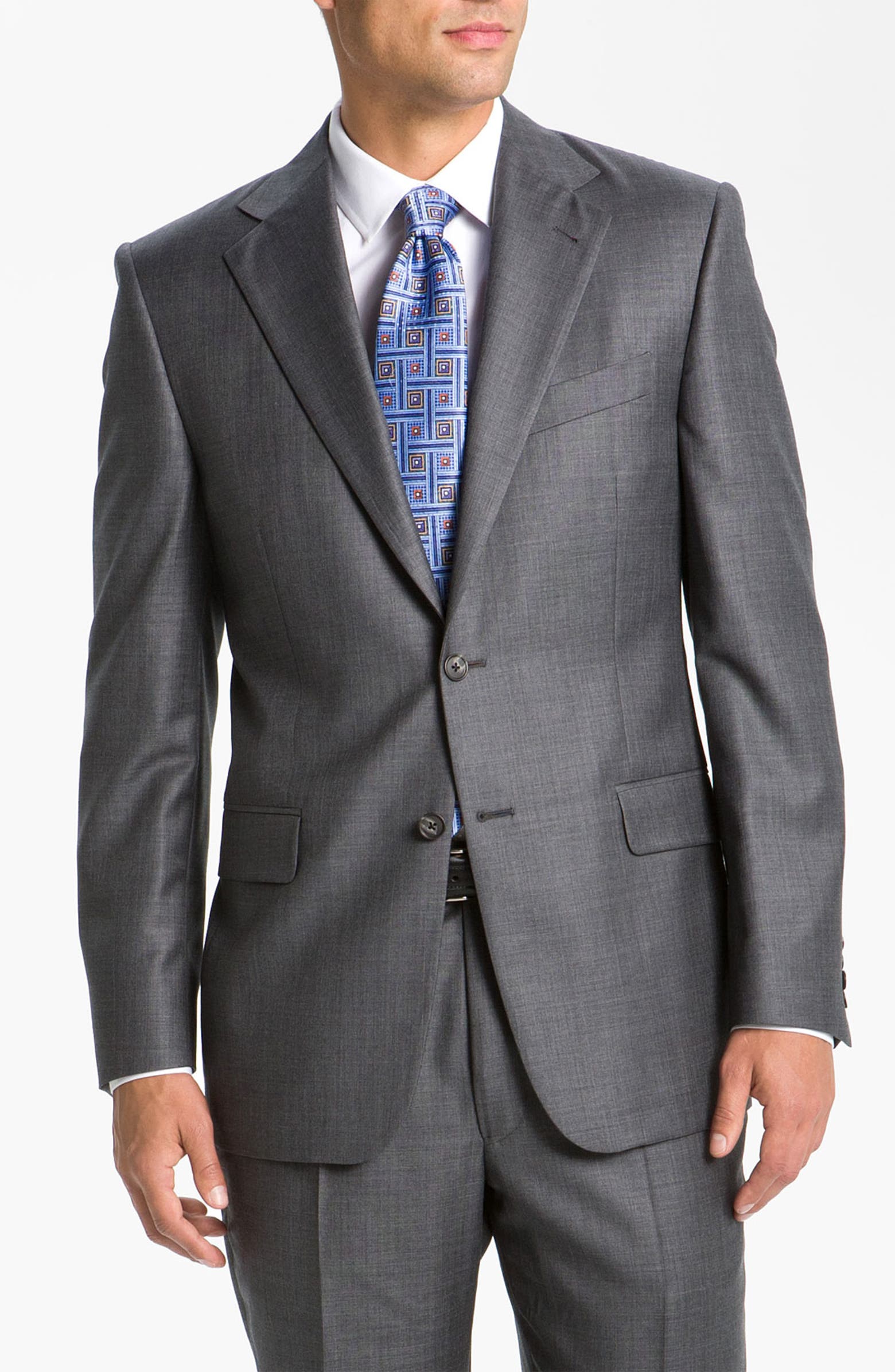 Joseph Abboud Sharkskin Suit | Nordstrom