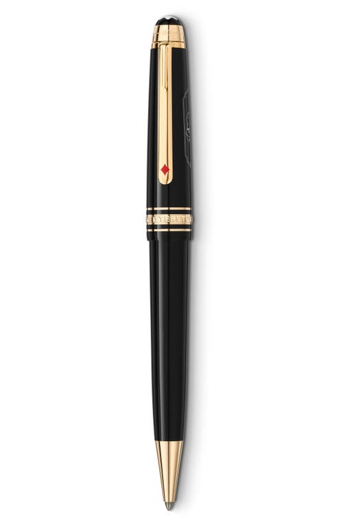 Montblanc Meisterstück Around the World in 80 Days Midsize Ballpoint Pen in Black at Nordstrom