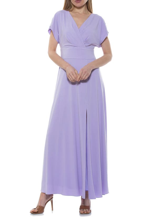 Alexia Admor Brielle Maxi Dress In Lilac