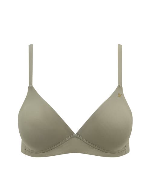 Nudea The Stretch Easy Does It Bralette In Sage Green