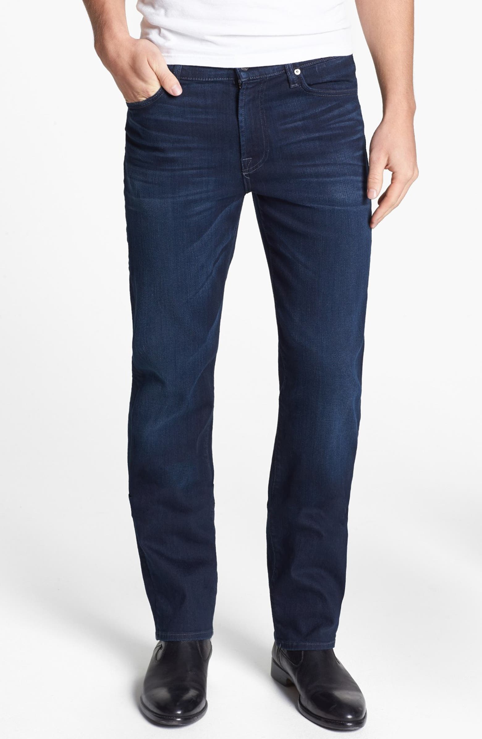 7 For All Mankind® 'Slimmy - Luxe Performance' Slim Fit Jeans (Blue Ice ...