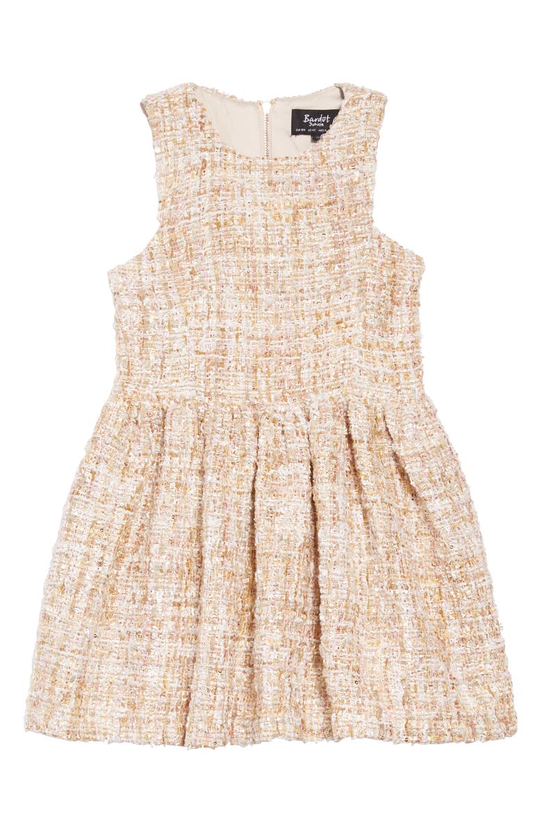 Bardot Junior Liv Bouclé Dress (Little Girls) | Nordstrom