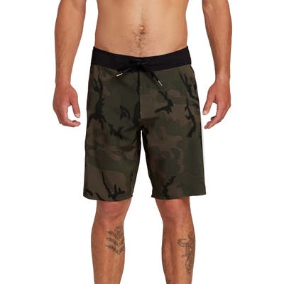 Volcom Deadly Stones 2.0 Board Shorts, Green