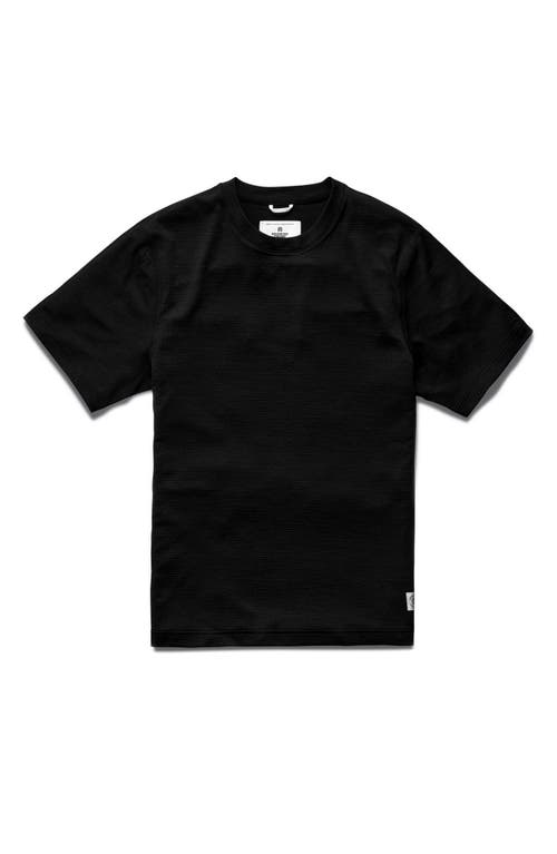 Shop Reigning Champ Solotex® Mesh Tiebreak Performance T-shirt In Black