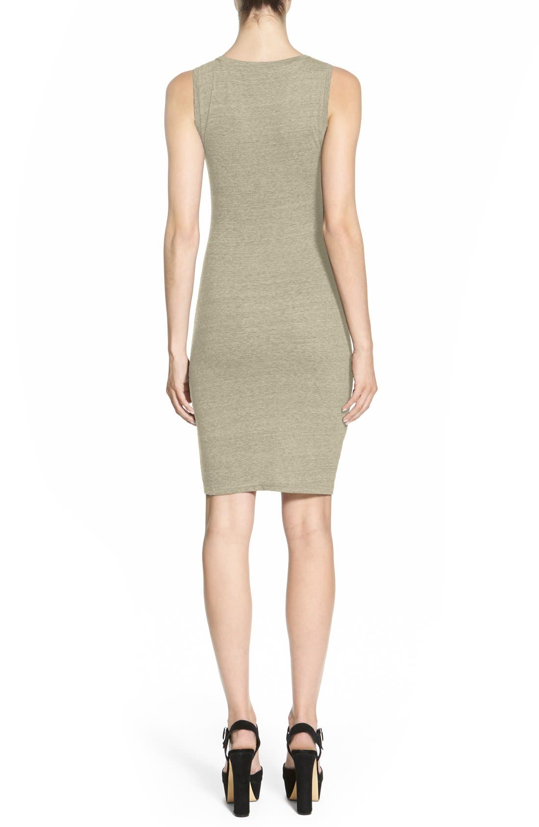 LEITH,
                            Ruched Body-Con Tank Dress,
                            Alternate thumbnail 25, color,
                            311