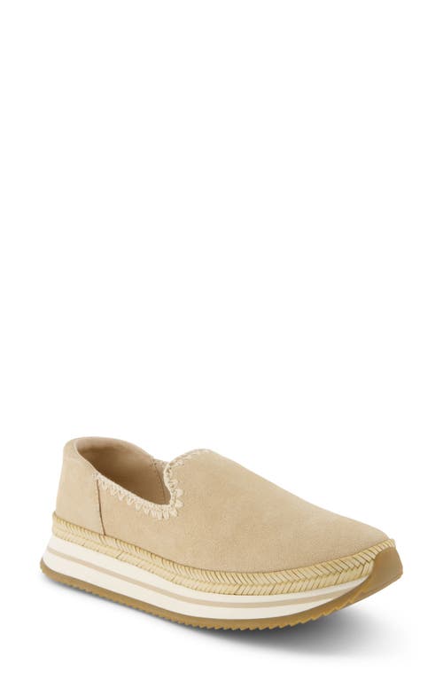 Jocelyn Slip-On Platform Sneaker in Natural