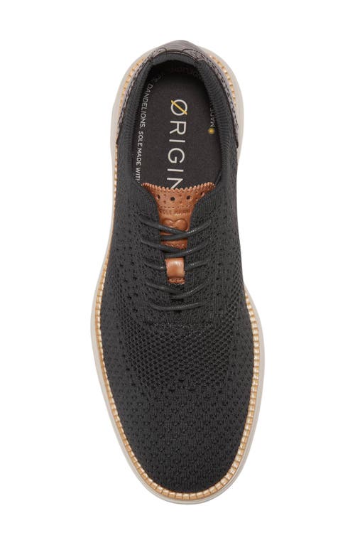 Shop Cole Haan Øriginalgrand Remastered Stitchlite™ Oxford In Black/british Ta