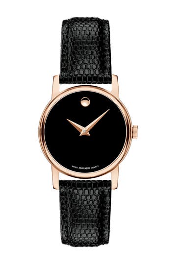 Movado Women S Classic Museum Leather Strap Bracelet Watch 40mm Hautelook - Classic Leather Strap Women S Watch Movado Women S Classic Museum Leather Strap Bracelet Watch 40mm Hautelook - Classic Leather Strap Women S Watch
