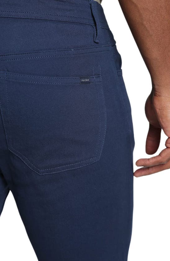 Shop Jachs Slim Leg 5-pocket Pants In Navy