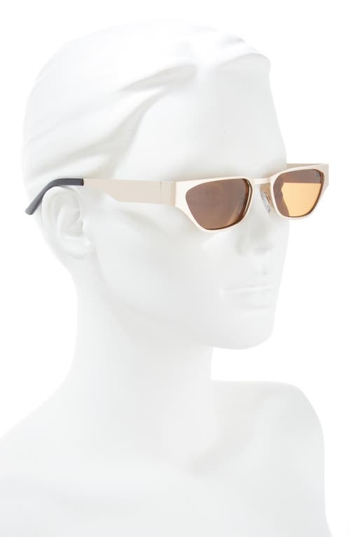 Shop Bp. Rectangular Flat Top Sunglasses In Gold