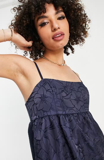 Topshop Floral Jacquard Sundress Nordstrom