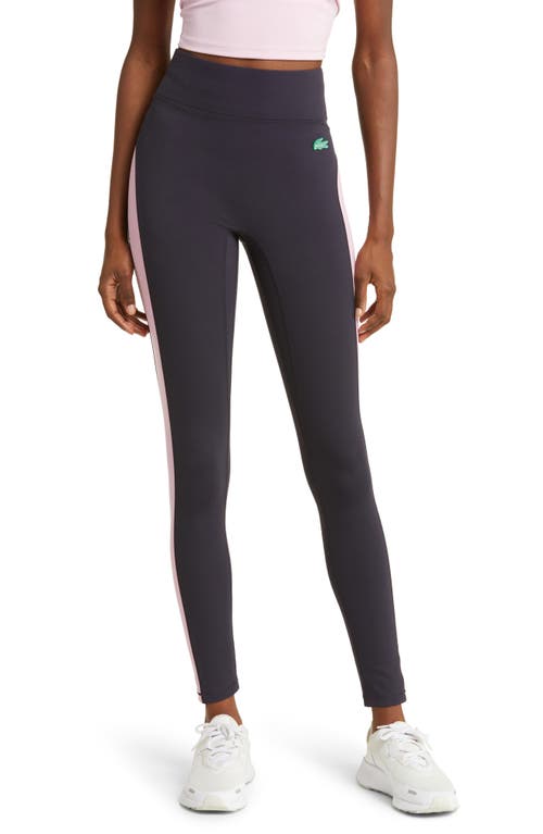 Lacoste x BANDIER High Waist Colorblock Leggings at Nordstrom,