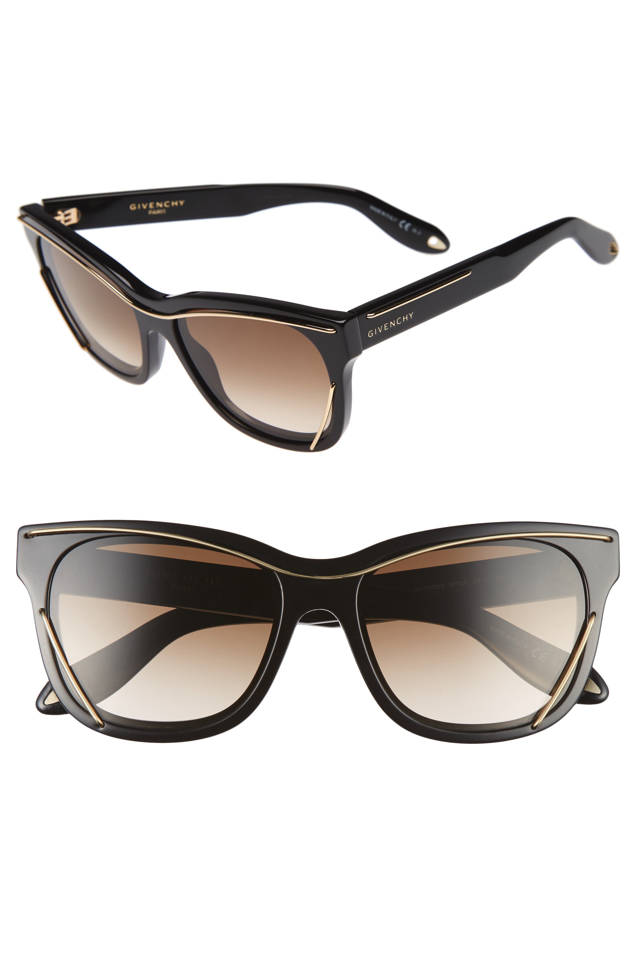 Givenchy 56mm Cat Eye Sunglasses Nordstrom