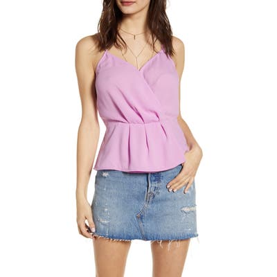 Plus Size Leith Faux Wrap Camisole, Pink