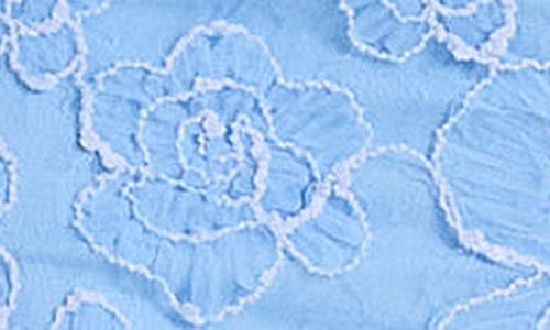 Shop House Of Cb Eva Floral Lace Gown In Cinderella Blue
