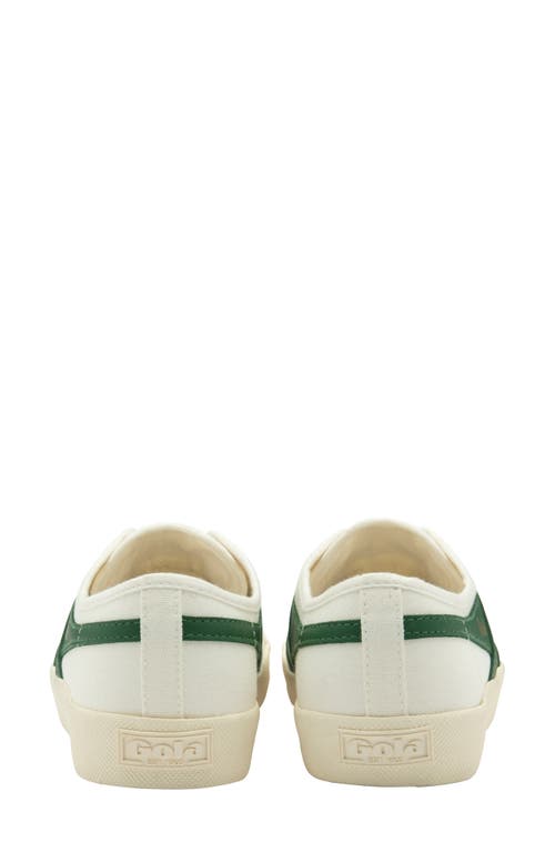 Shop Gola Coaster Slip-on Sneaker In Off White/green